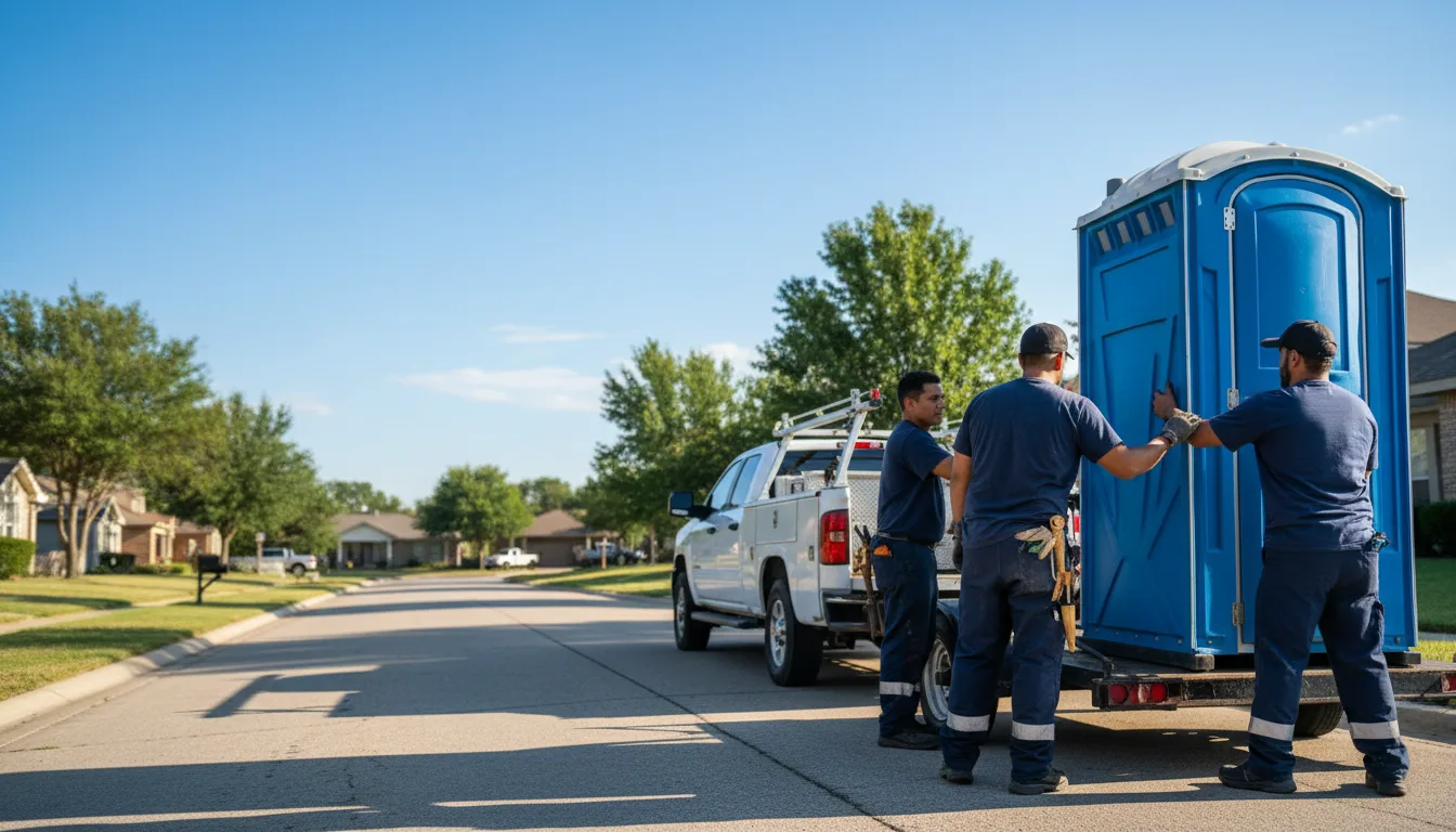 Portable Toilet Rental in Red House, VA near me